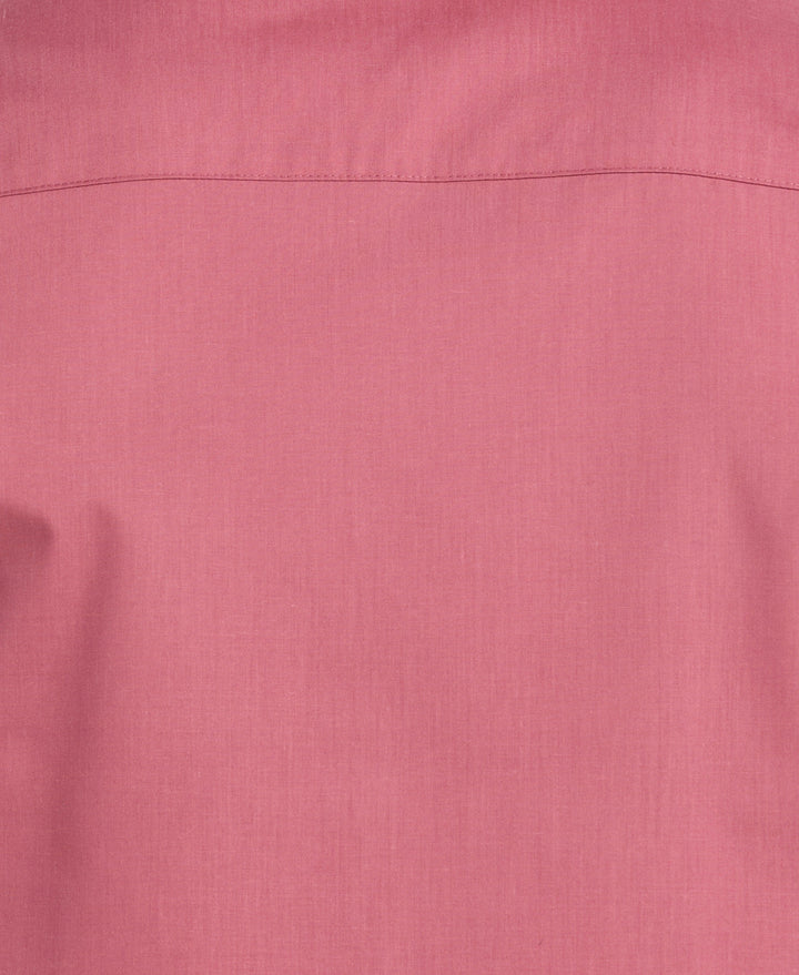 Big & Tall Poplin Guayabera Shirt (Mauvewood)