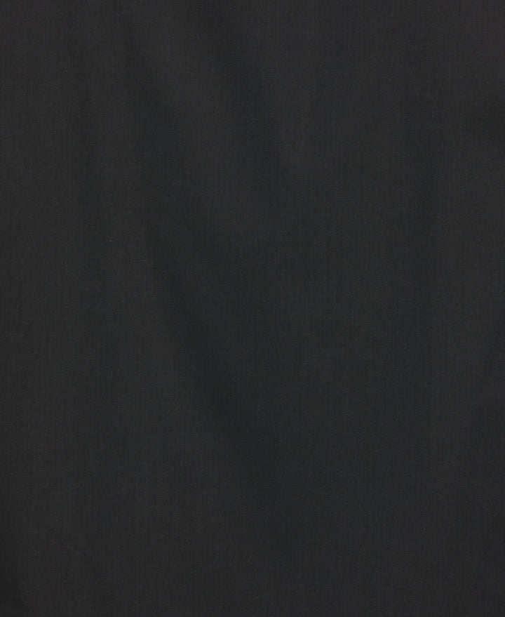 Camp Collar Guayabera Shirt (Black)