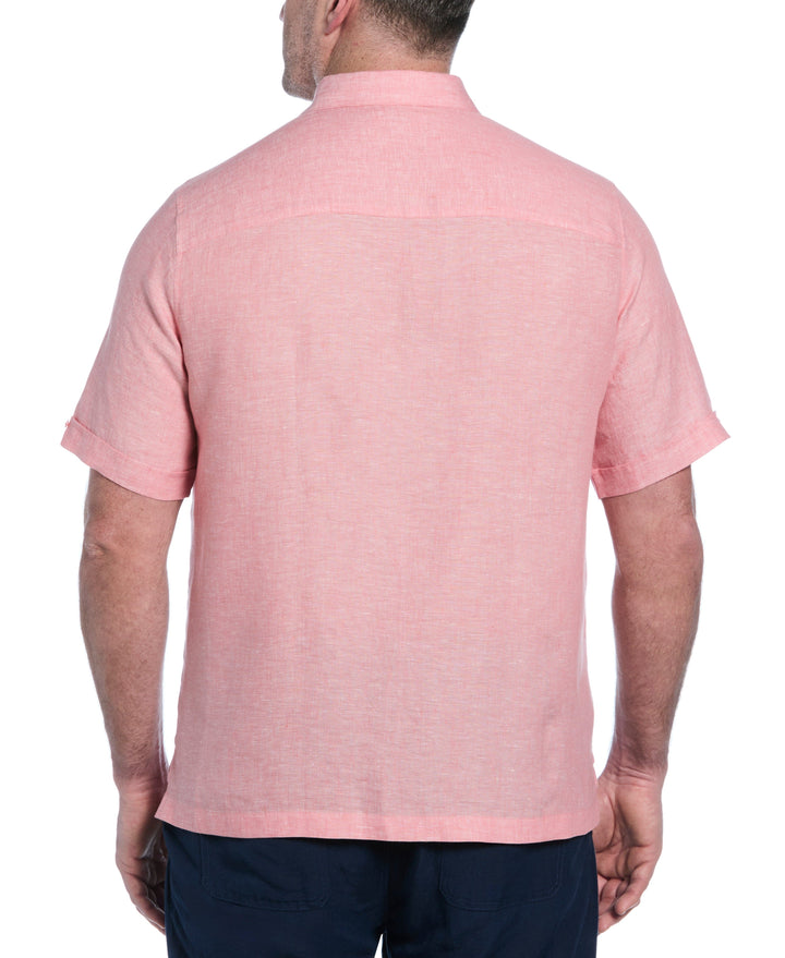 Linen Short Sleeve Shirt (Lantana)