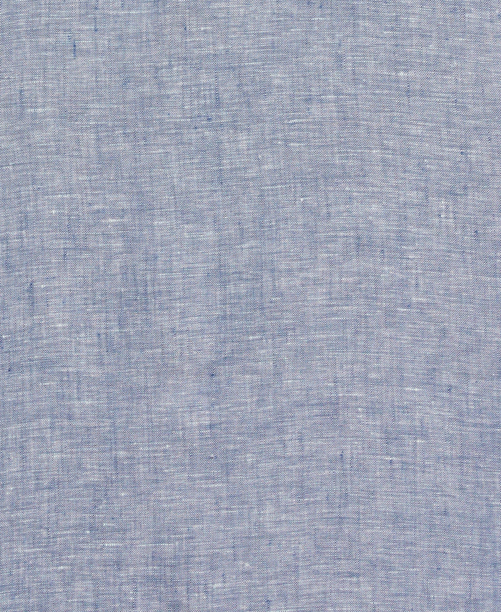 Linen Short Sleeve Shirt (Ensign Blue)