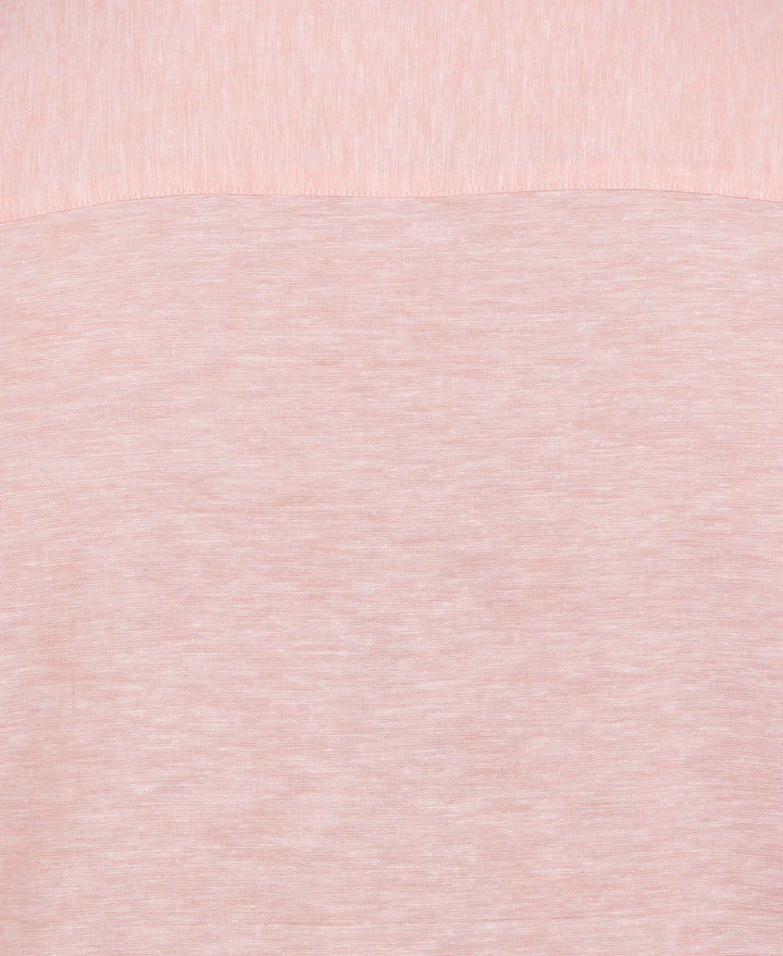 Big & Tall Linen Blend Tuck Panel Shirt (Lantana)