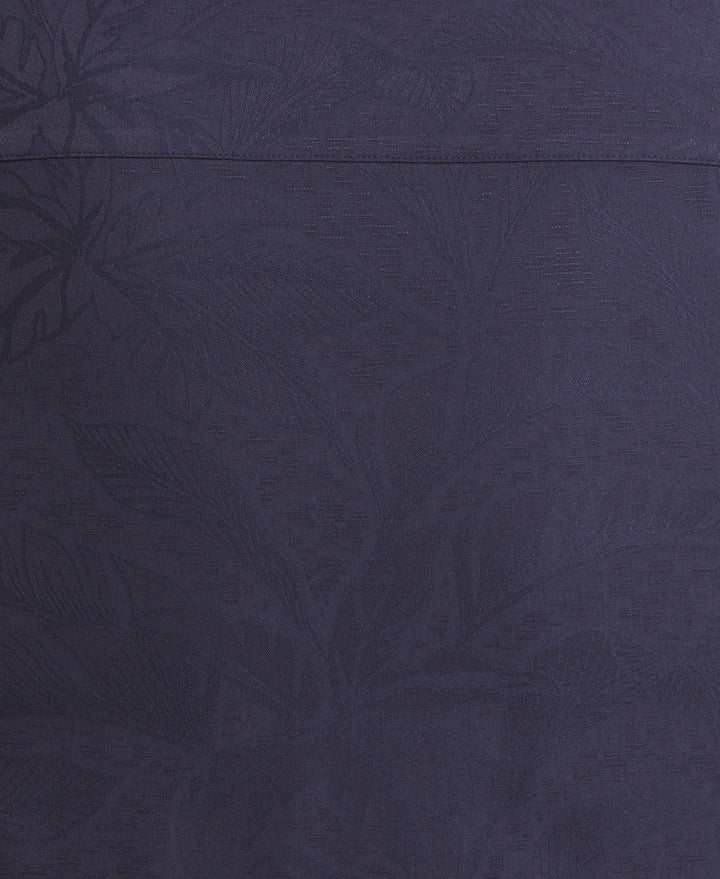 Big & Tall Palm Jacquard Shirt (Navy Blazer)