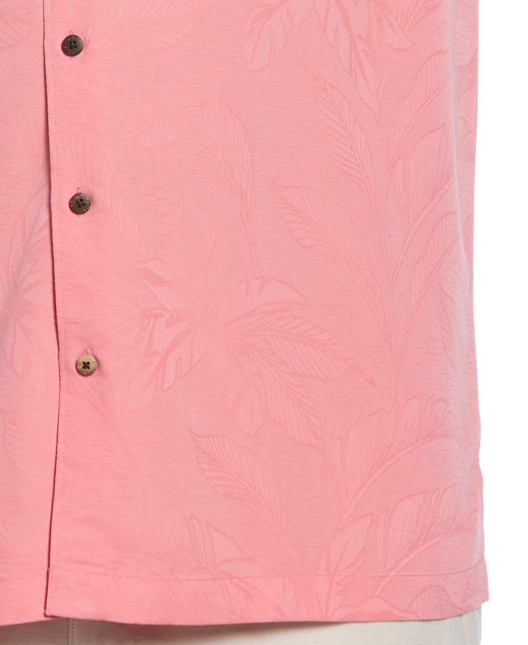 Big & Tall Palm Jacquard Shirt (Lantana)