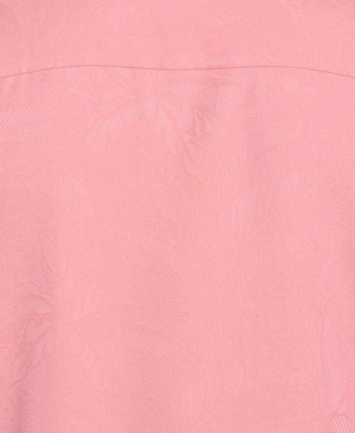 Big & Tall Palm Jacquard Shirt (Lantana)