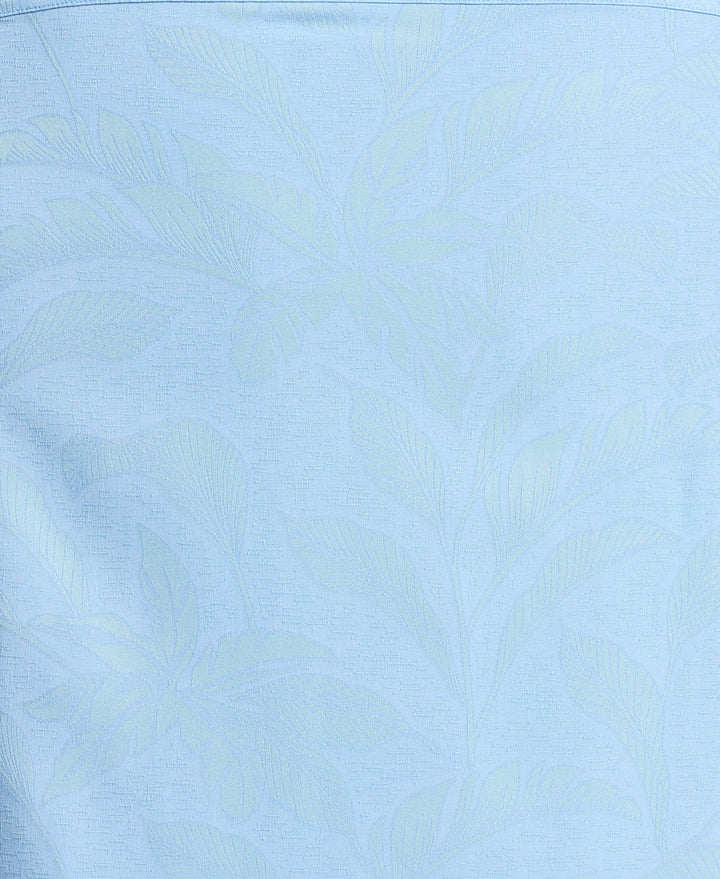 Big & Tall Palm Jacquard Shirt (Allure)
