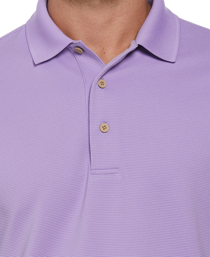 Big & Tall Solid Textured Polo-Polos-Cubavera