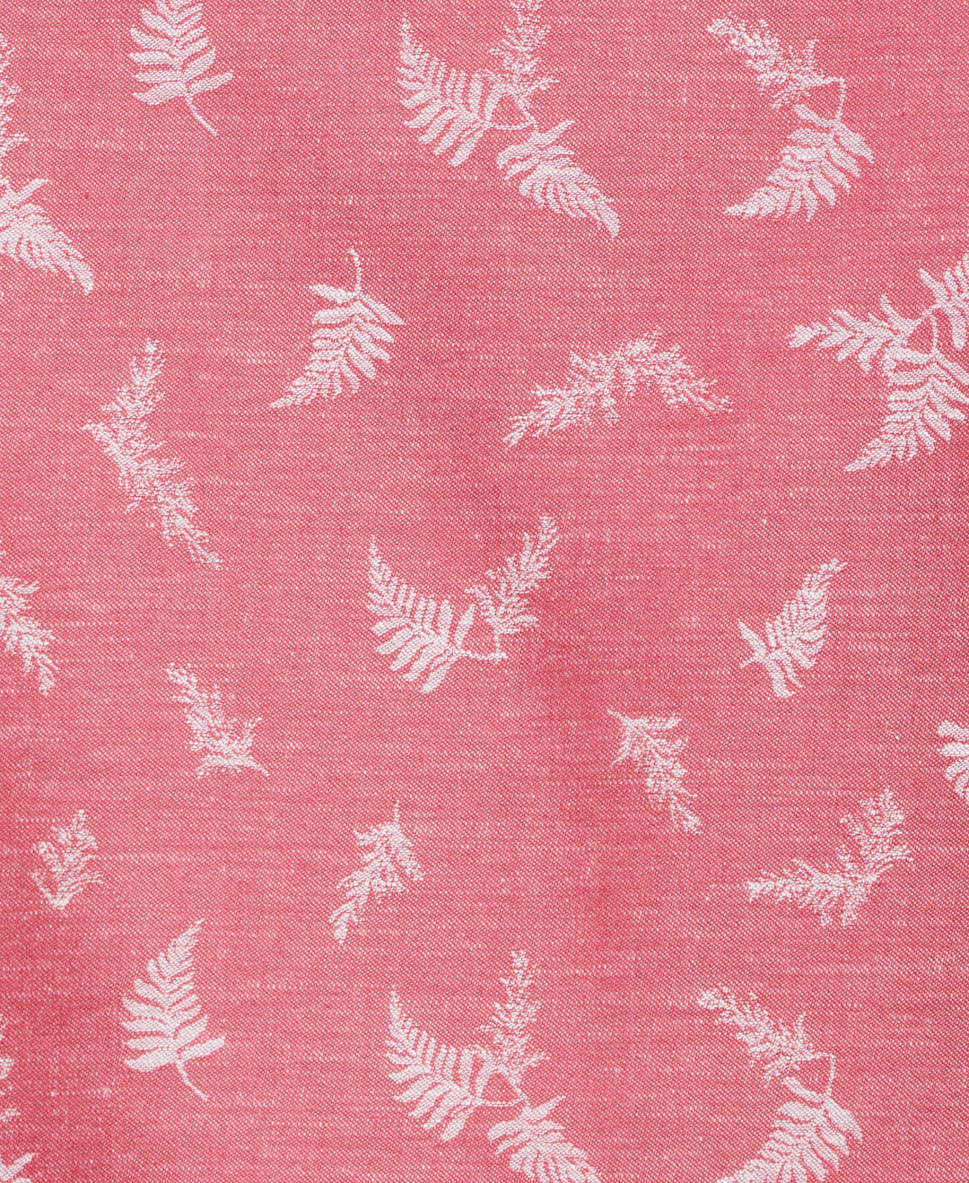 Botanical Print Jacquard Shirt (Holly Berry)