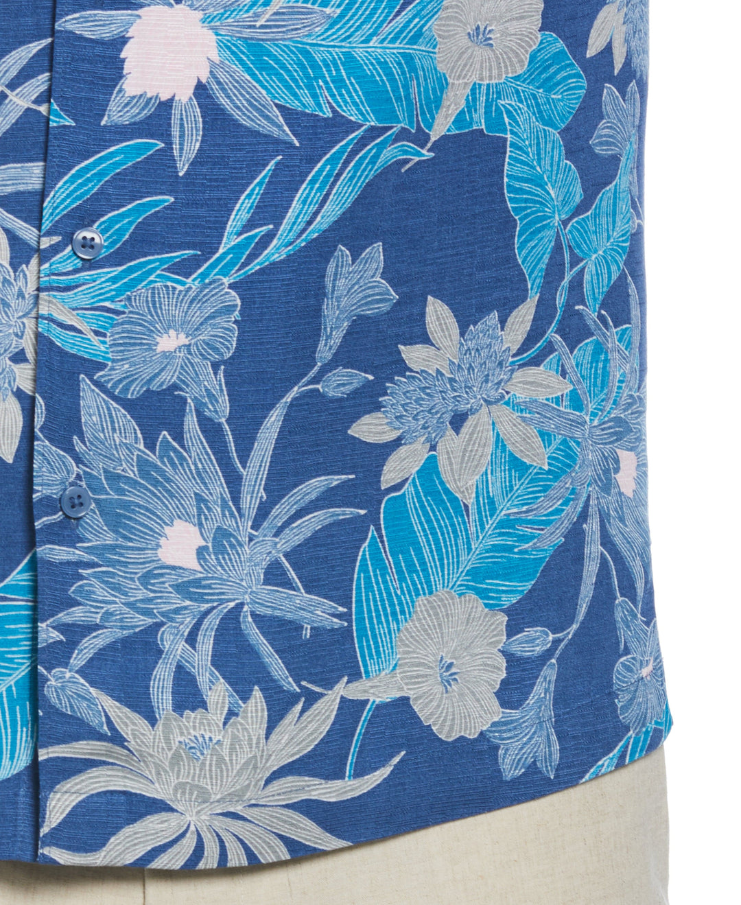Botanical Print Shirt (Dutch Blue)