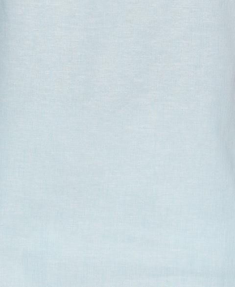Cross Hatch Pattern Shirt (Aqua Esque) 