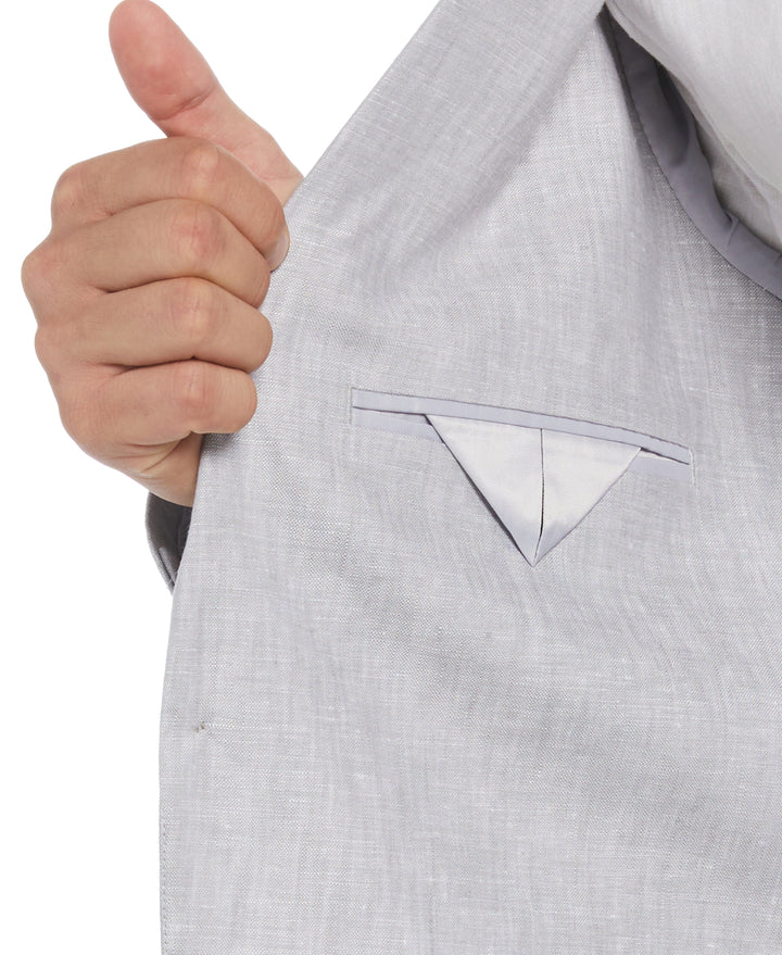 Delave Linen Sport Coat (Sleet)