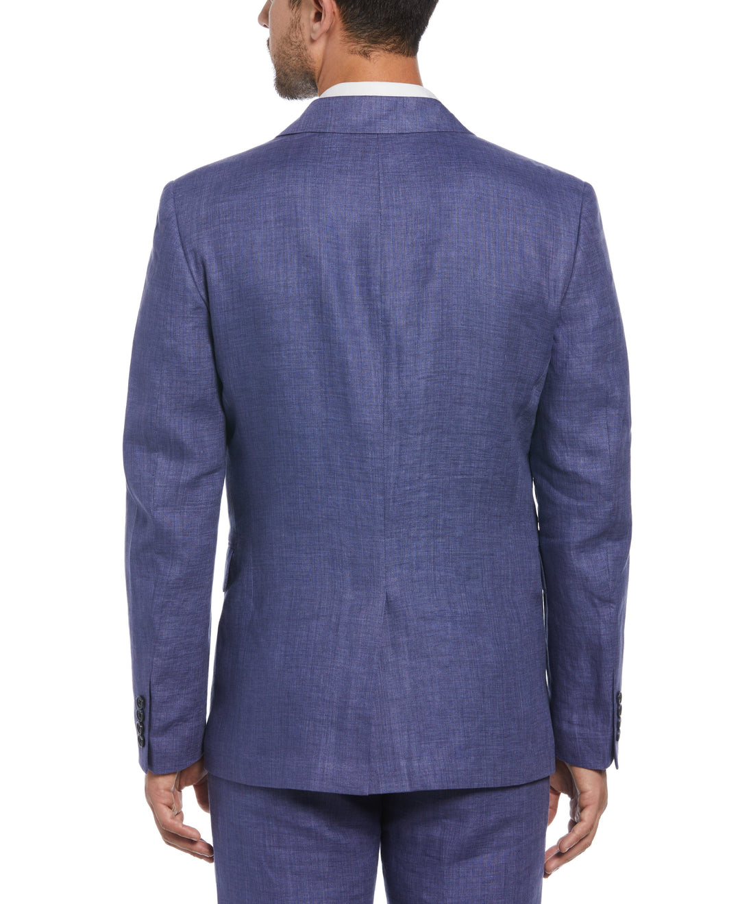Delave Linen Sport Coat (Navy Peony)
