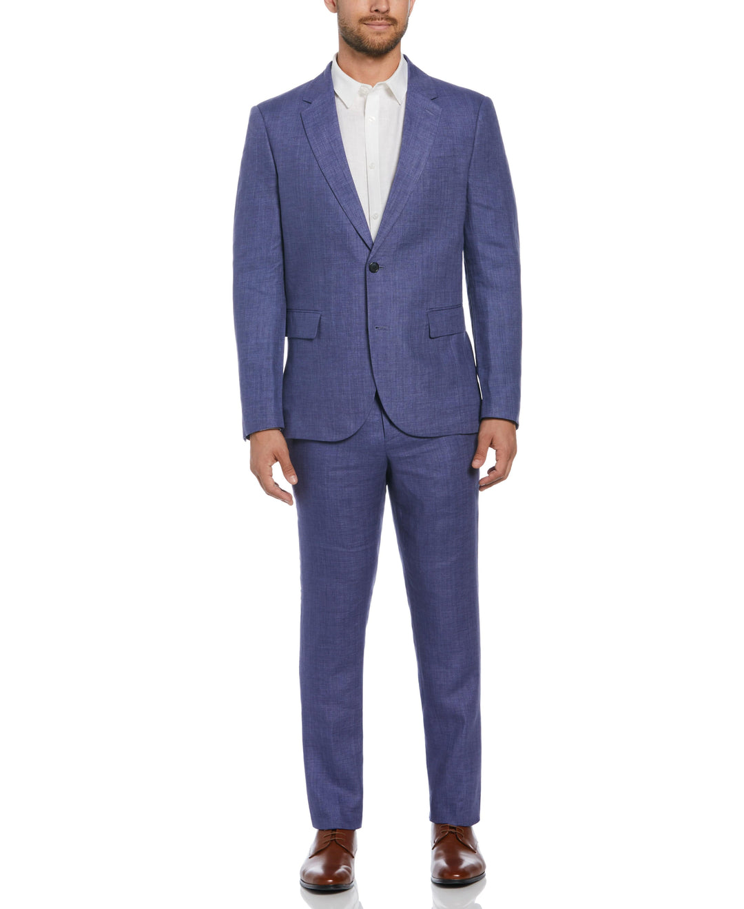 Delave Linen Sport Coat (Navy Peony)