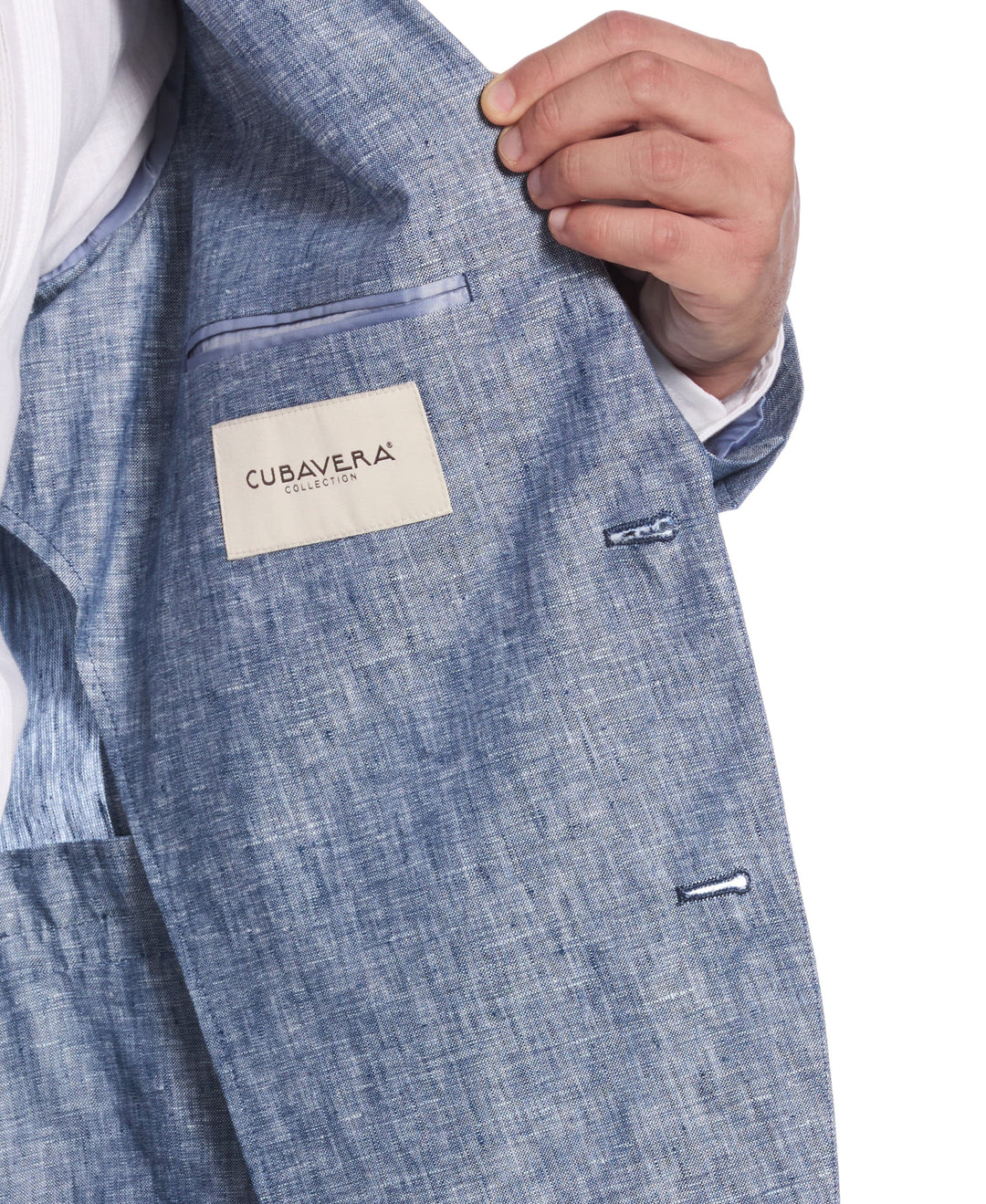 Delave Linen Sport Coat (Ensign Blue)