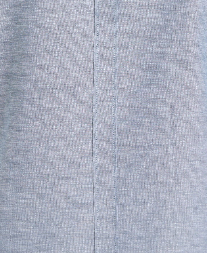 Linen Blend Guayabera Shirt (Tapestry)