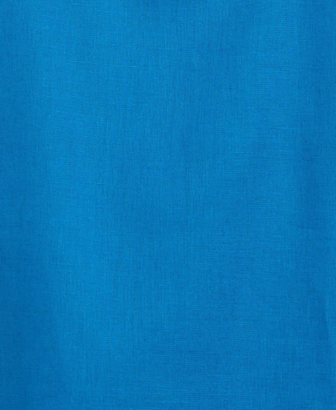 Linen Blend L-Shape Parrot Palm Print Shirt (Mykonos Blue)