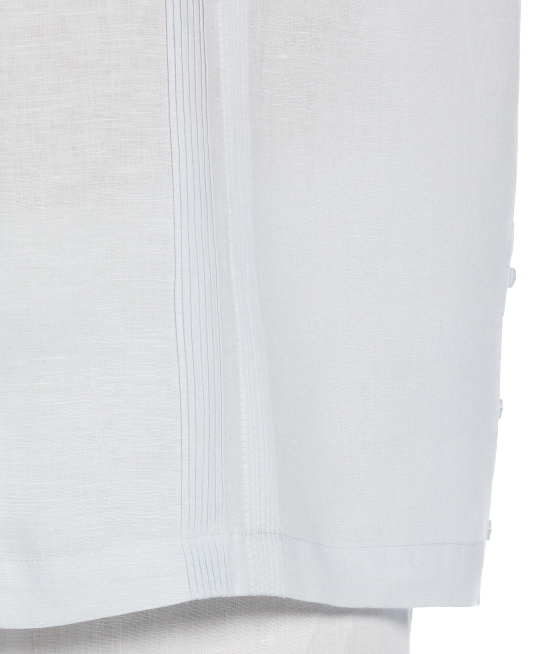 Linen Multi-Tuck Guayabera Shirt (Ballad Blue)