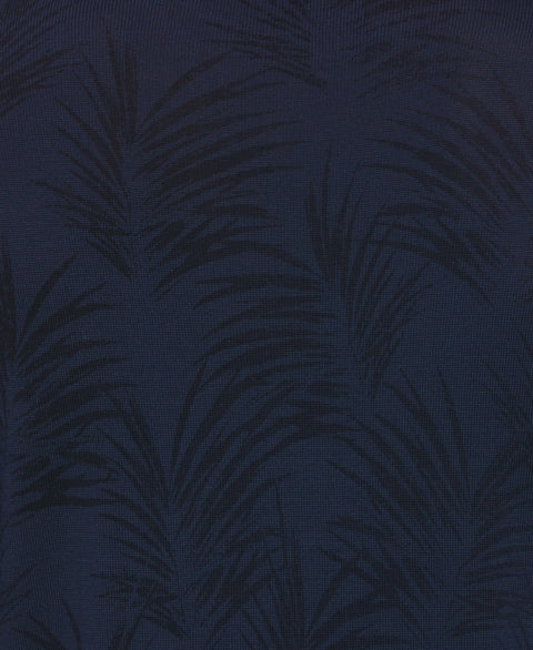 Palm Print Jacquard Sweater (Naval Academy) 