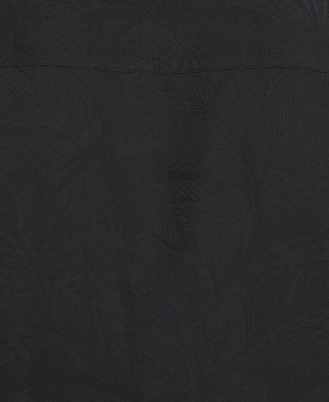 Palm Print Shirt (Jet Black)