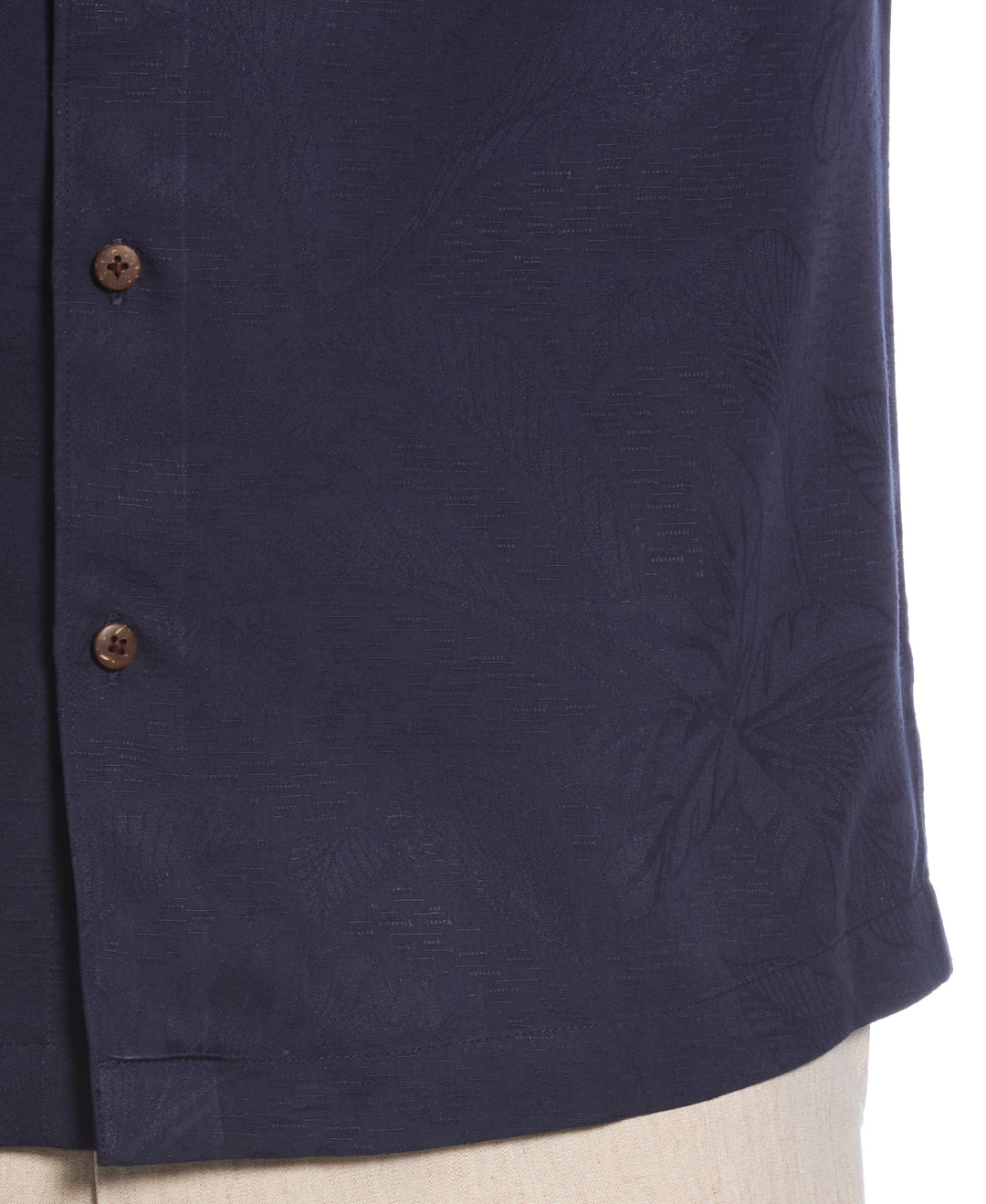 Palm Print Shirt (Navy Blazer)