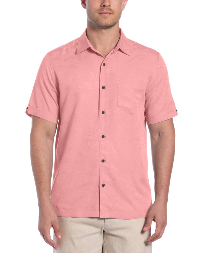 Palm Print Shirt (Lantana)