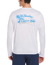 Paradise Print Sun Protection Shirt (Brilliant White) 