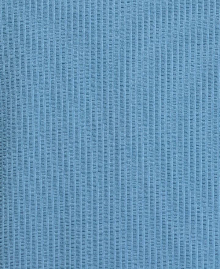 Seersucker Knit Shirt (Blue Heaven)