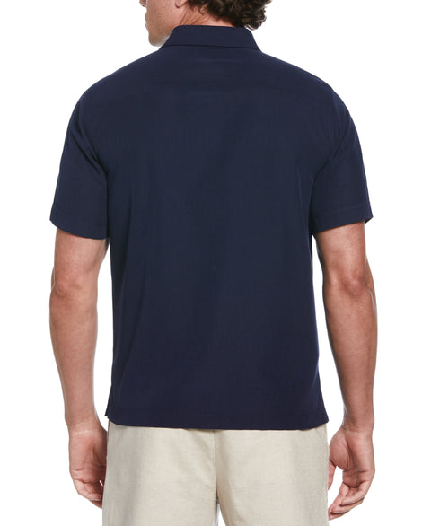Textured One-Tuck Panel Shirt (Naval Academy) 
