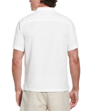 Textured One-Tuck Panel Shirt (Brilliant White) 