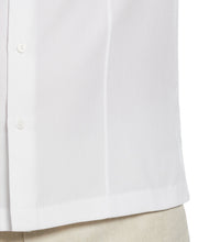 Textured One-Tuck Panel Shirt (Brilliant White) 