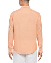 TravelSelect™ Linen-Blend Shirt (Coral Rose) 