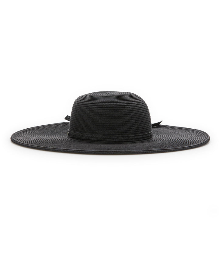 Paper Braid Big Brim (Black)