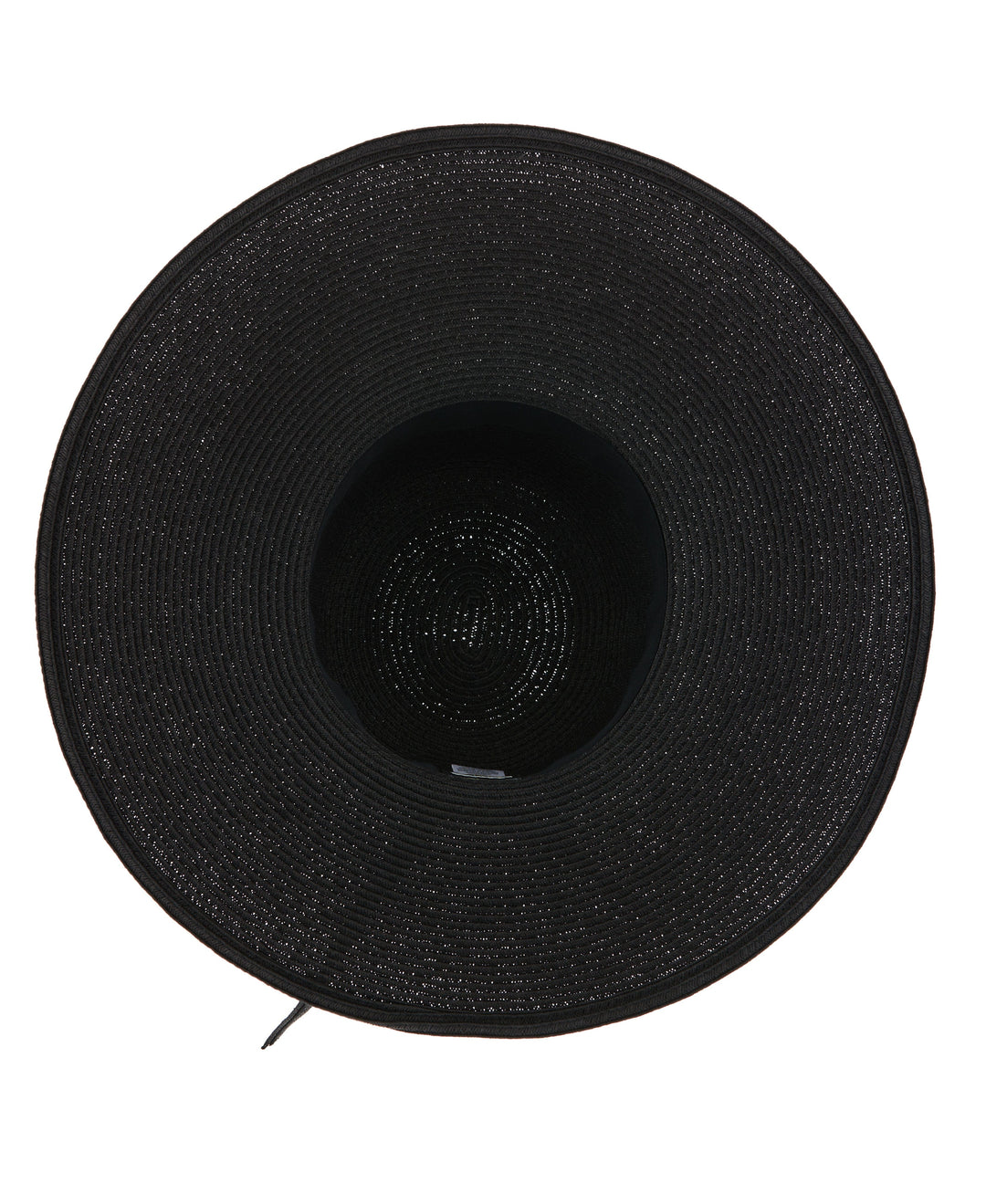 Paper Braid Big Brim (Black)