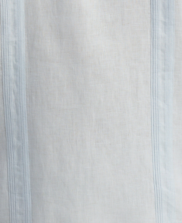 Linen Guayabera Shirt (Cashmere Blue) 