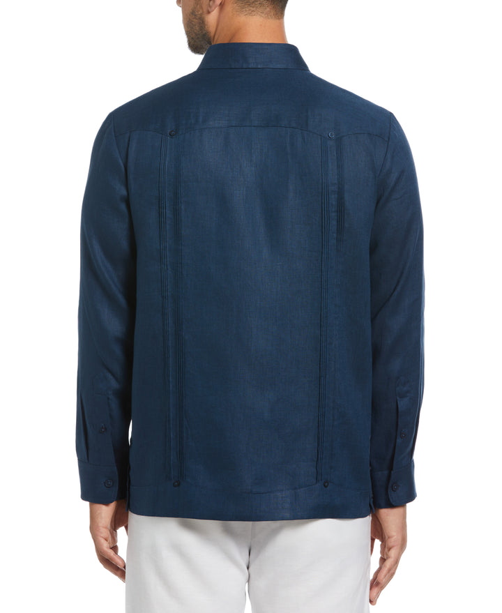 Linen Guayabera Shirt (Titan) 