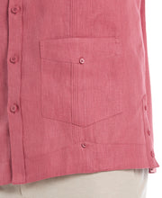 Linen Guayabera Shirt (Mauvewood) 