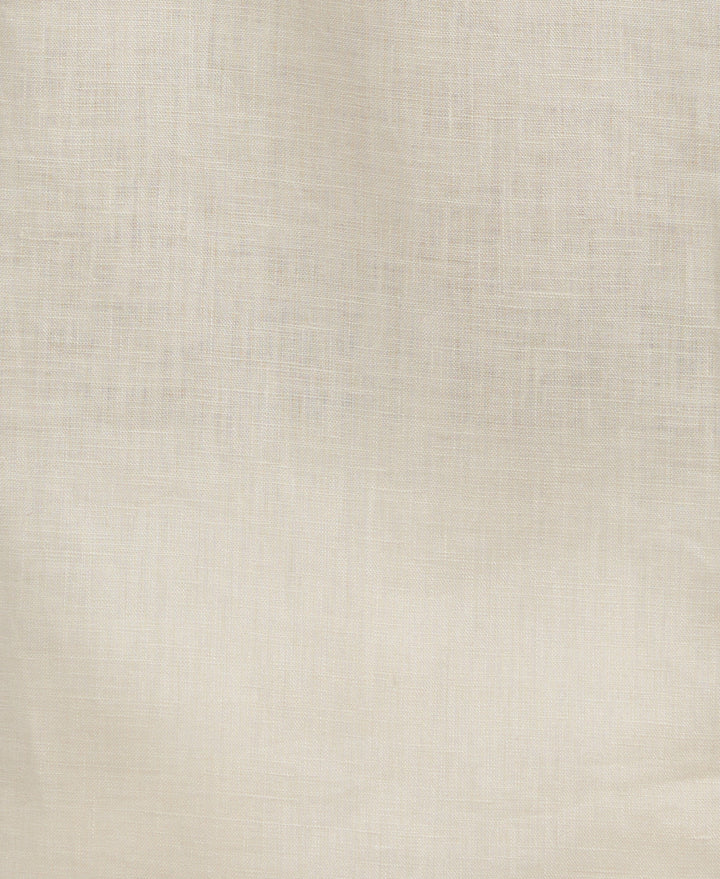 Big & Tall Linen Guayabera Shirt (Natural Linen) 