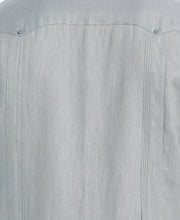Linen Guayabera Shirt (Abyss) 