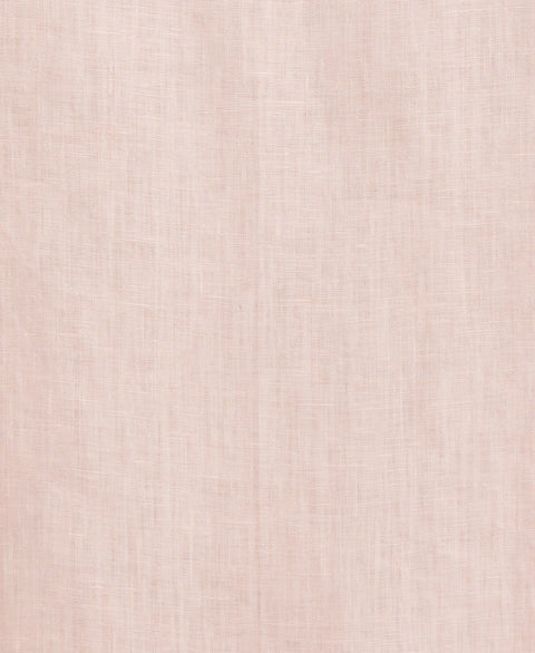 100% Linen Classic Guayabera Shirt - Long Sleeve (Silver Pink) 