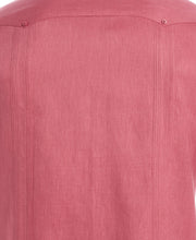 Linen Guayabera Shirt (Mauvewood) 