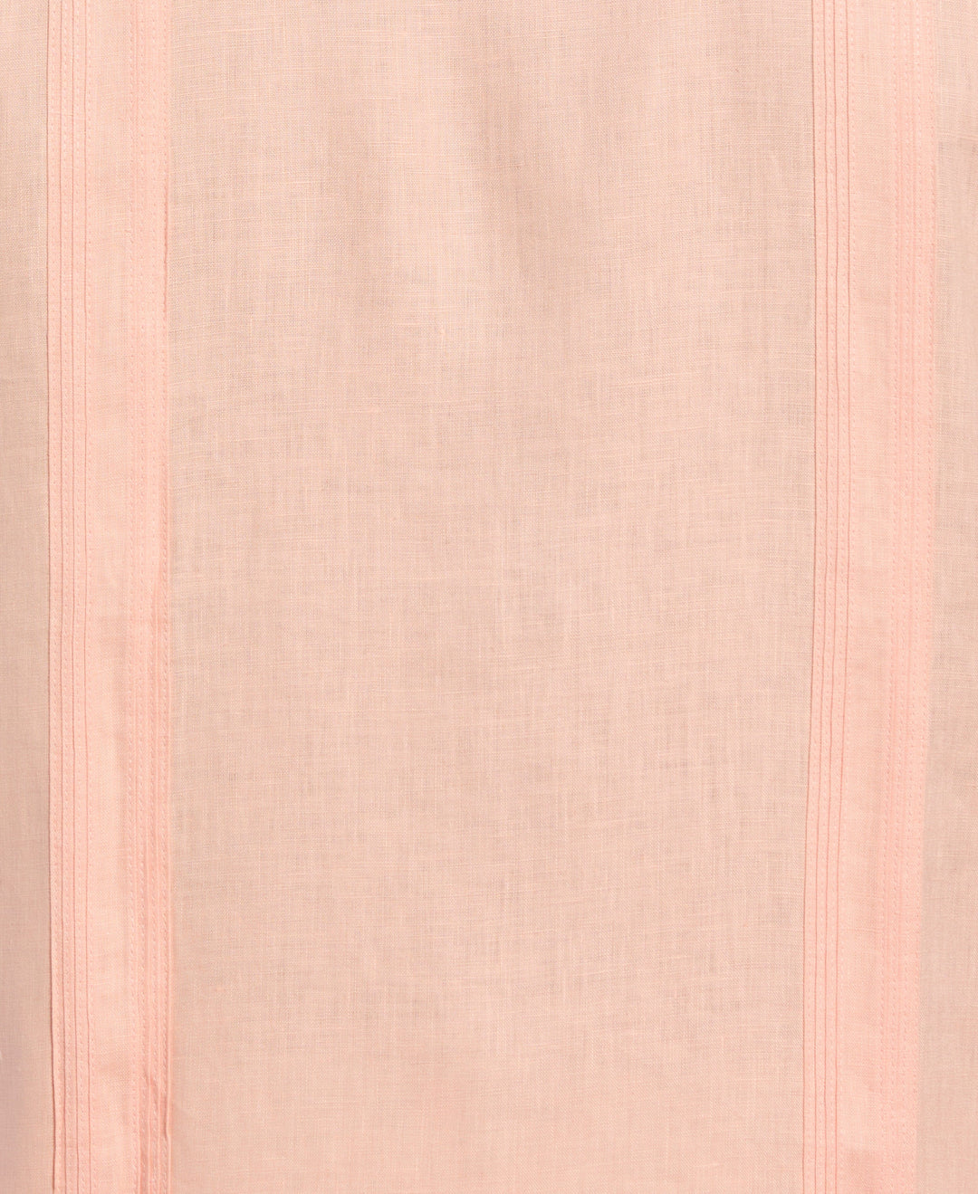 Linen Guayabera Shirt (Peach Parfait) 