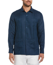 100% Linen Classic Guayabera Shirt - Long Sleeve (Titan) 