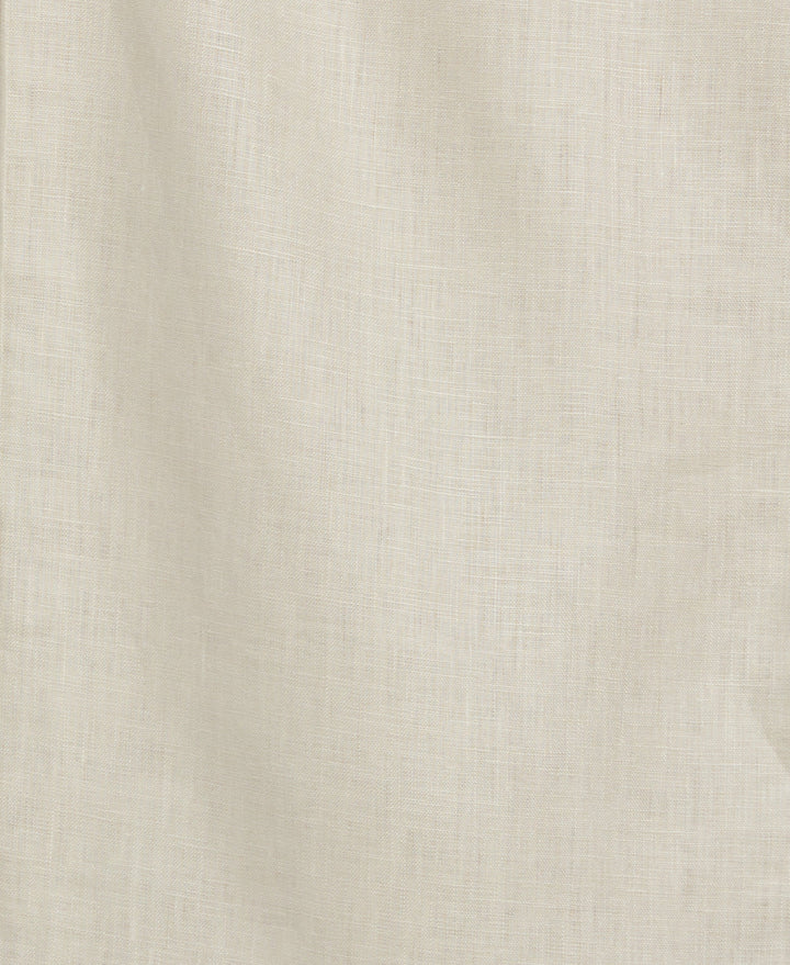 Linen Guayabera Shirt (Natural Linen) 