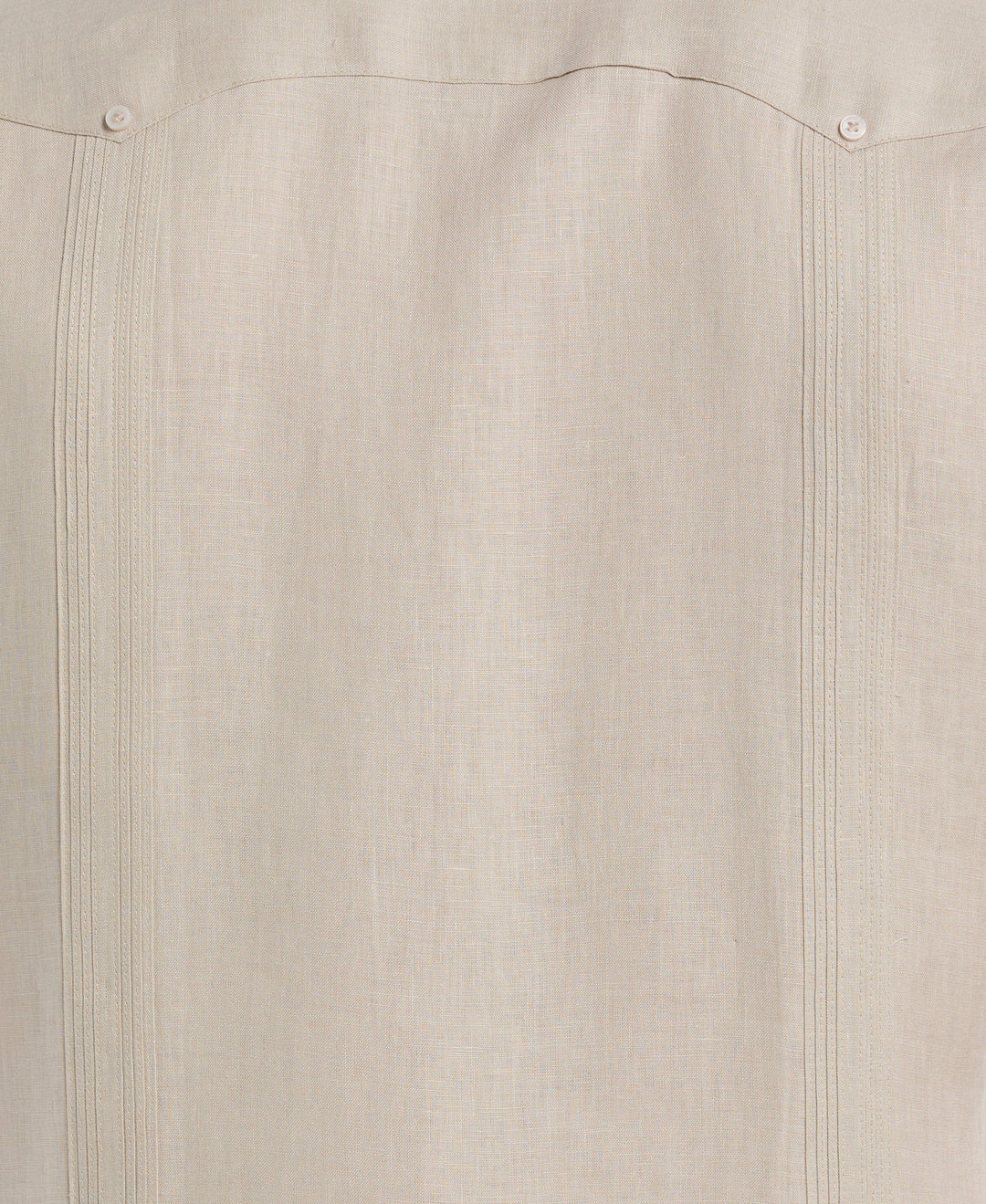 Linen Guayabera Shirt (Island Fossil) 