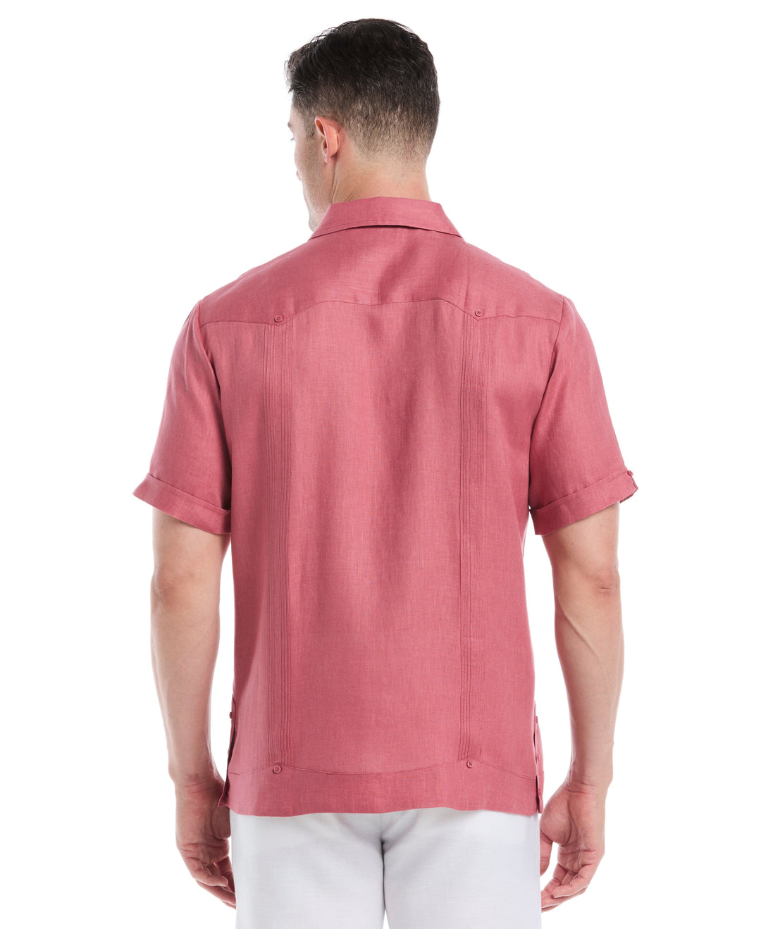 Linen Guayabera Shirt (Mauvewood) 