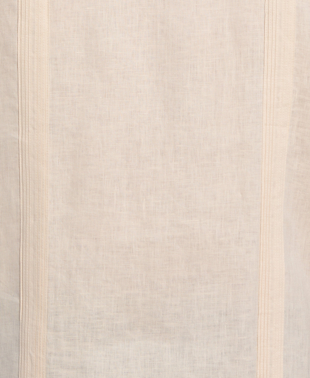 Linen Short Sleeve Guayabera Shirt (Whitecap Gray) 