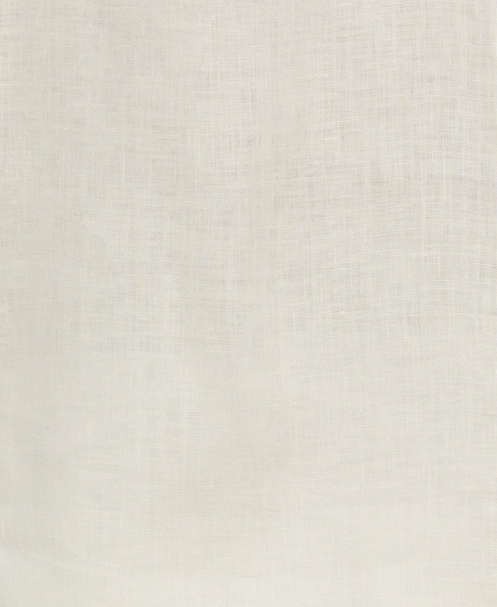 Linen Four-Pocket Guayabera Shirt (Turtledove) 