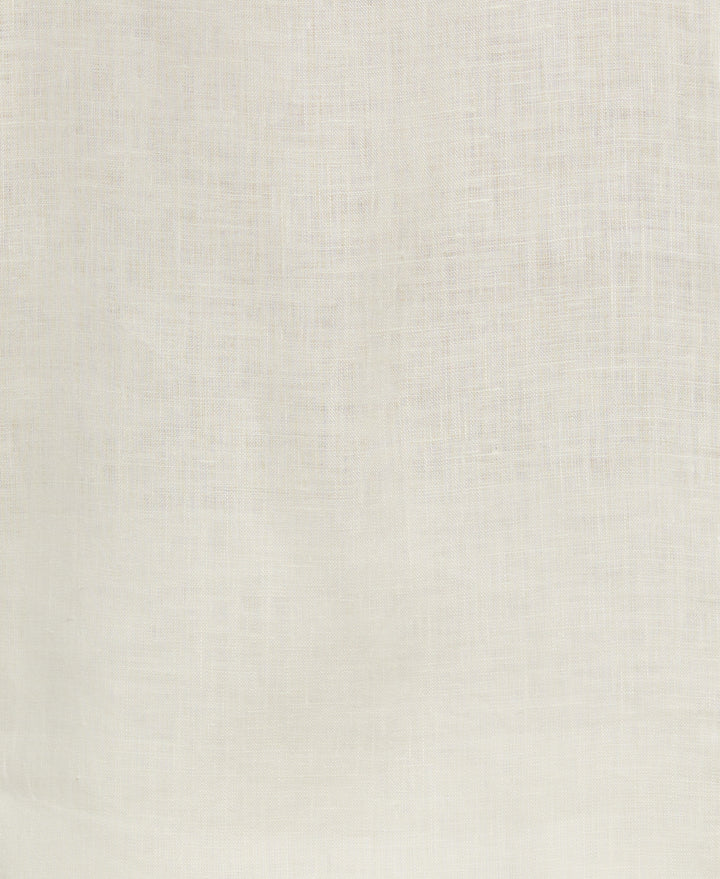 Linen Four-Pocket Guayabera Shirt (Turtledove) 