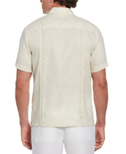 Linen Four-Pocket Guayabera Shirt (Turtledove) 
