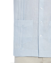 Linen Four-Pocket Guayabera Shirt (Cashmere Blue) 