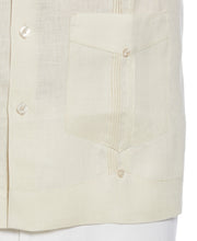 Linen Four-Pocket Guayabera Shirt (Turtledove) 